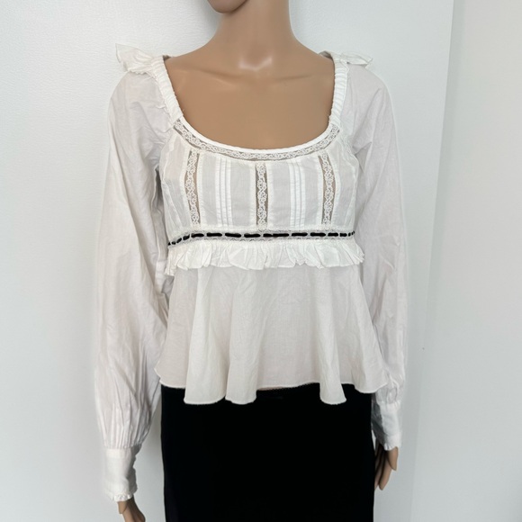 Free People Tops - Cottage Milkmaid Top